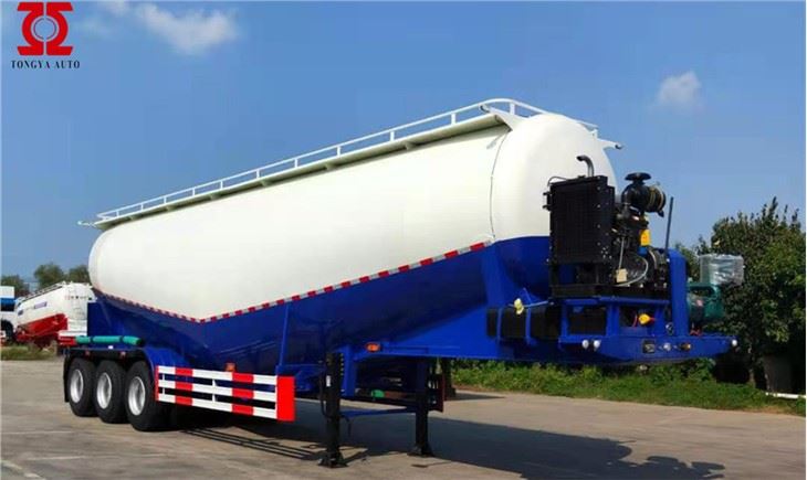Semi-remorque citerne de ciment en vrac 40m3