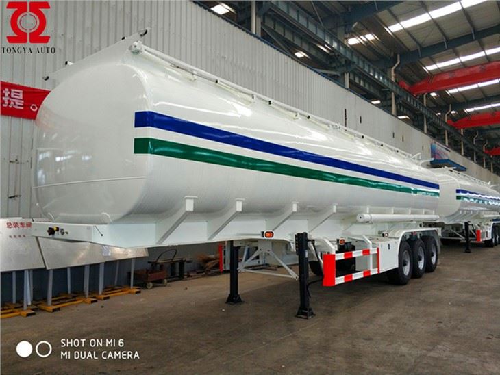 Semi-remorque de réservoir de carburant de 50000 litres