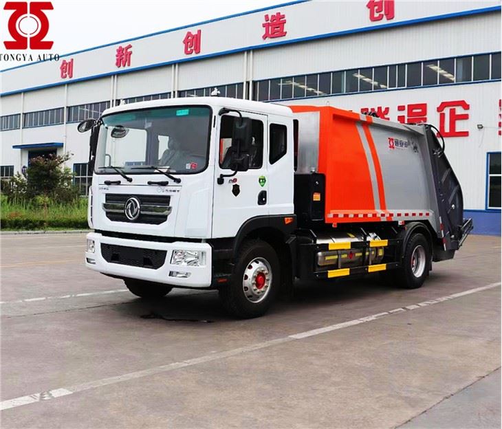 Camion compacteur d