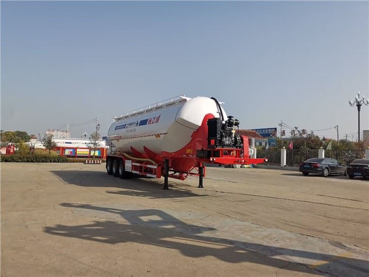 48m3 Vertical Cement Powder Tanker Semi Trailer