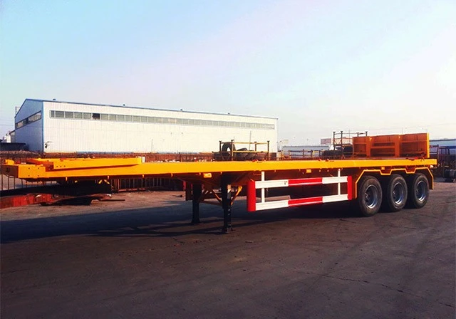 Remorque de tracteur à plat de vente chaude de la Chine avec une qualité durable