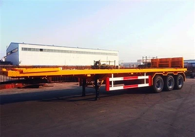 Remorque de tracteur à plat de vente chaude de la Chine avec une qualité durable