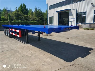 Remorque de camion à plateau