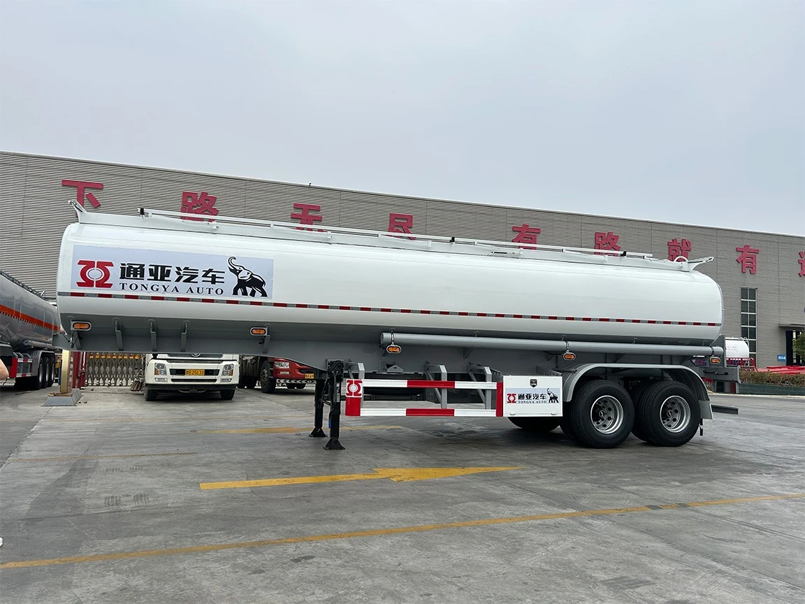 Semi-remorque de camion-citerne à 2 essieux à vendre