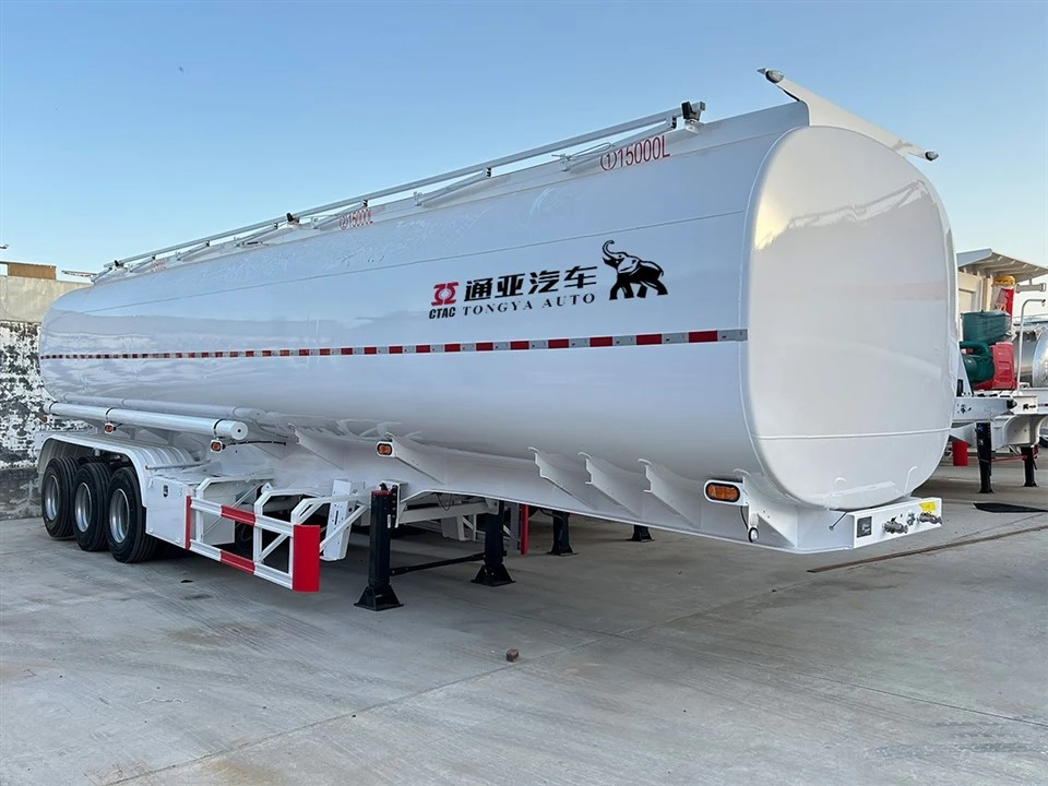 Semi-remorque-citerne à carburant à 3 essieux 36T