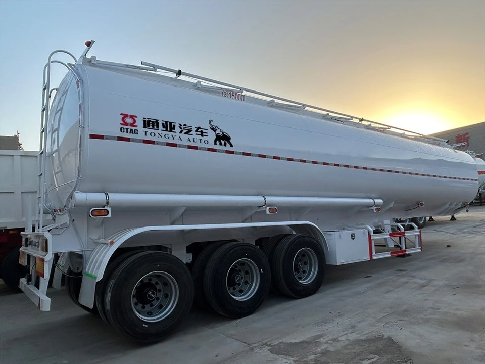 3 Axle 36T Fuel Tanker Semi Trailer best