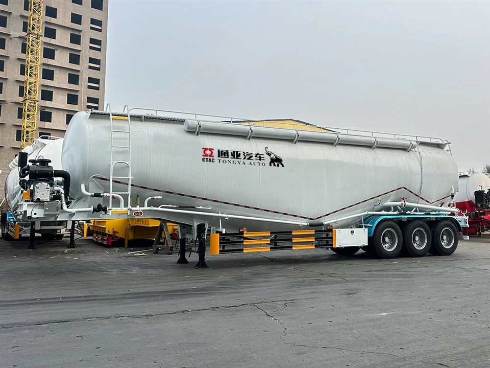 Semi-remorque-citerne Powde 60T avec essieu BPW