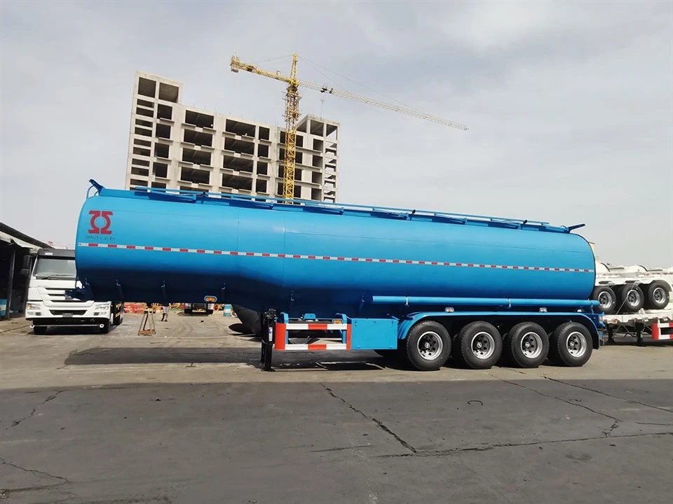 Ventes à bas prix de stock semi-remorque pétrolier 55m3
