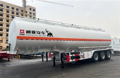 Semi-remorque d'essieu 45000 litres à carburant à carburant